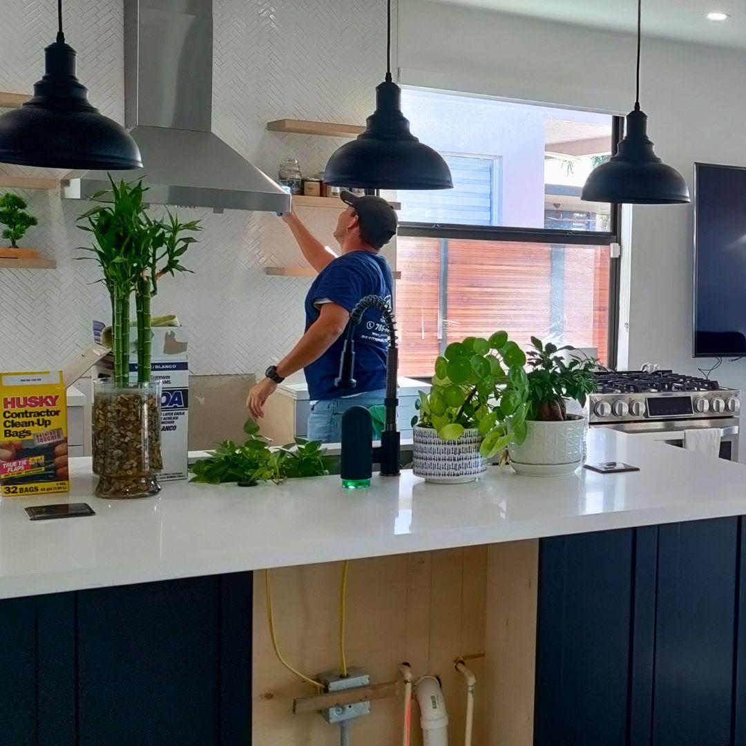 Professional cleaning service project